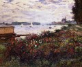 Orilla del río en Argenteuil Claude Monet